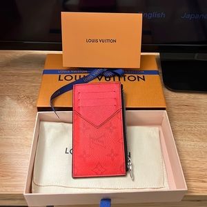 Louis Vuitton wallet (red)